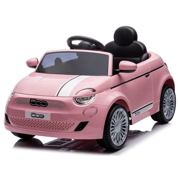 Maxibaby Chipolino Carro Elétrico Fiat500e 12v Rosa