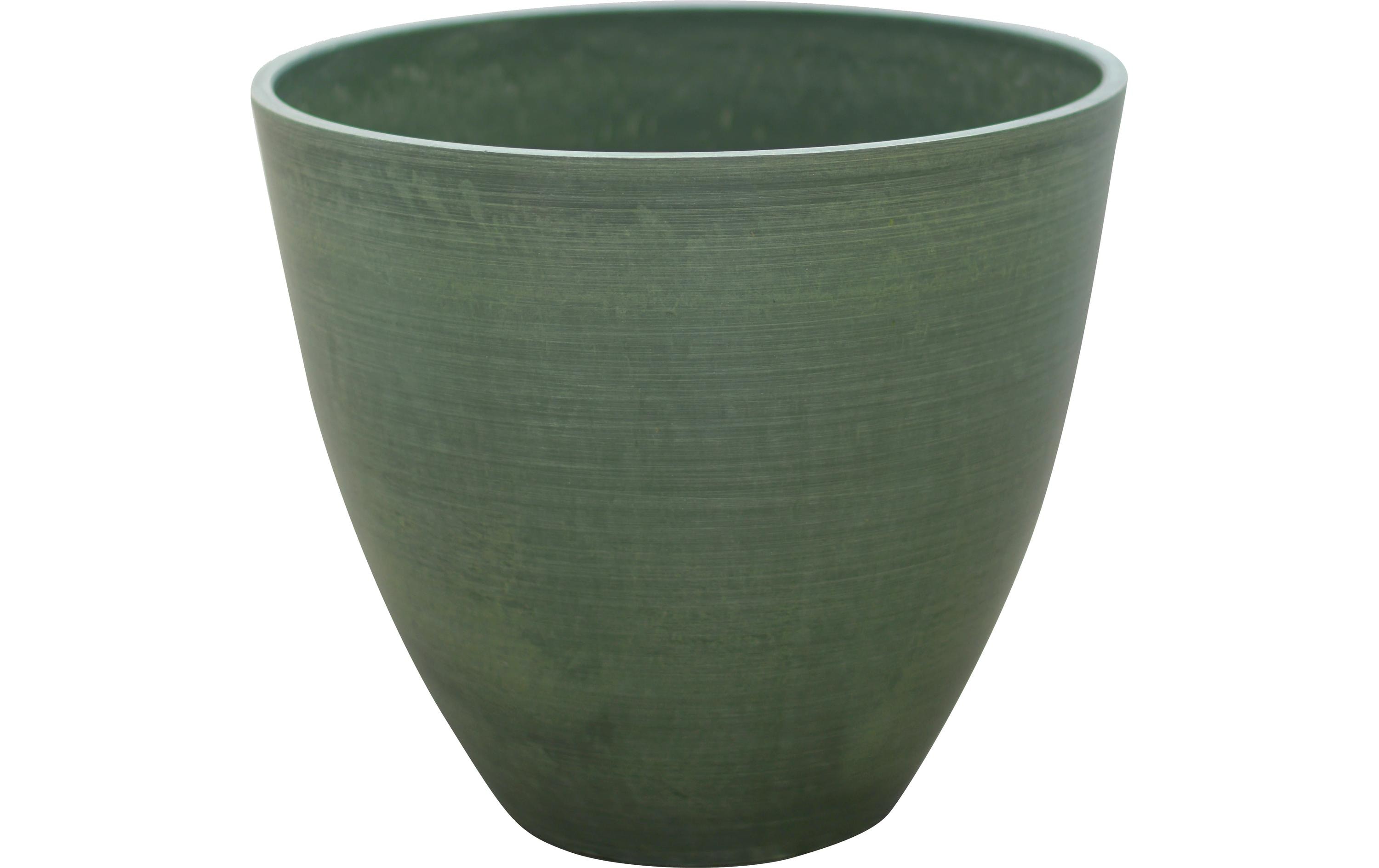 Blumentopf Woodstone Ø 35 cm x 29 cm OlivgrünPflanzentopf