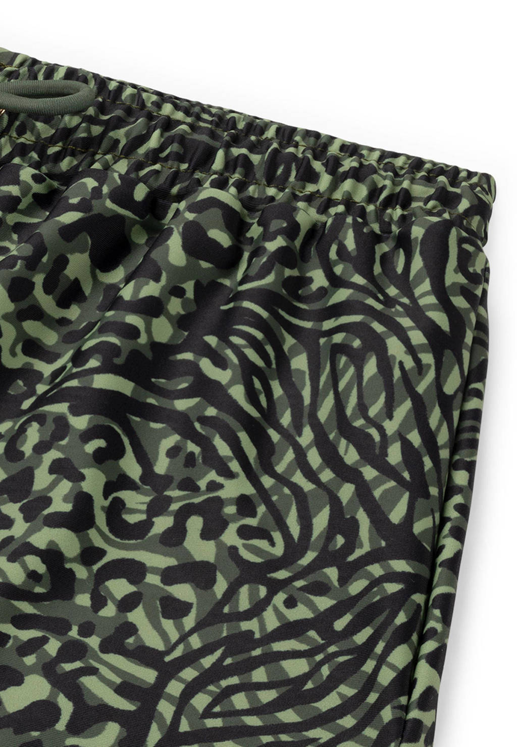 zwemshort Sil groen/zwart