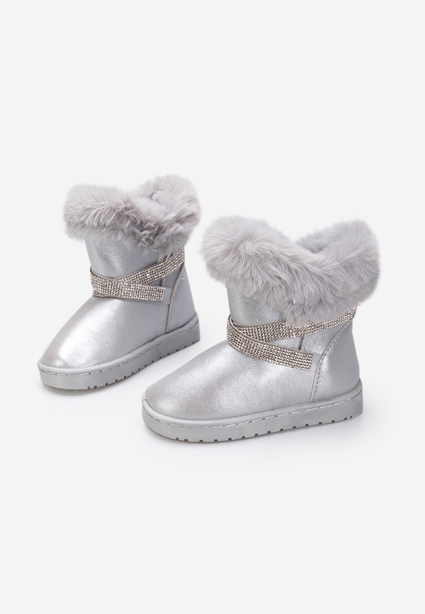 Bottes pour filles argent Catamarcia