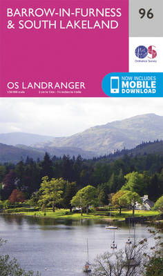 Barrow-In-Furness & South Lakeland - OS Landranger Map 096 (Sheet map, folded)