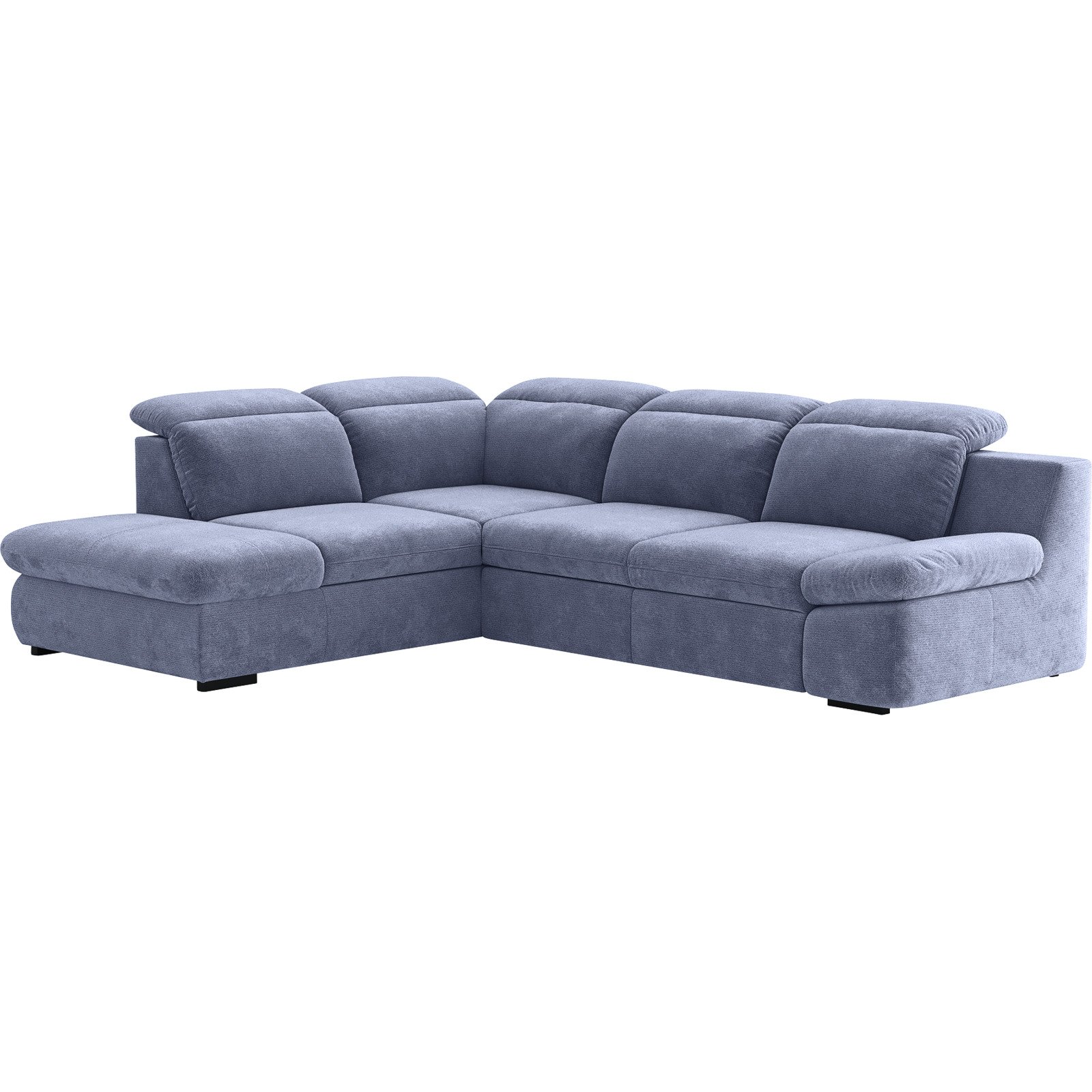 Ecksofa Lorena Stoff, Ottomane links