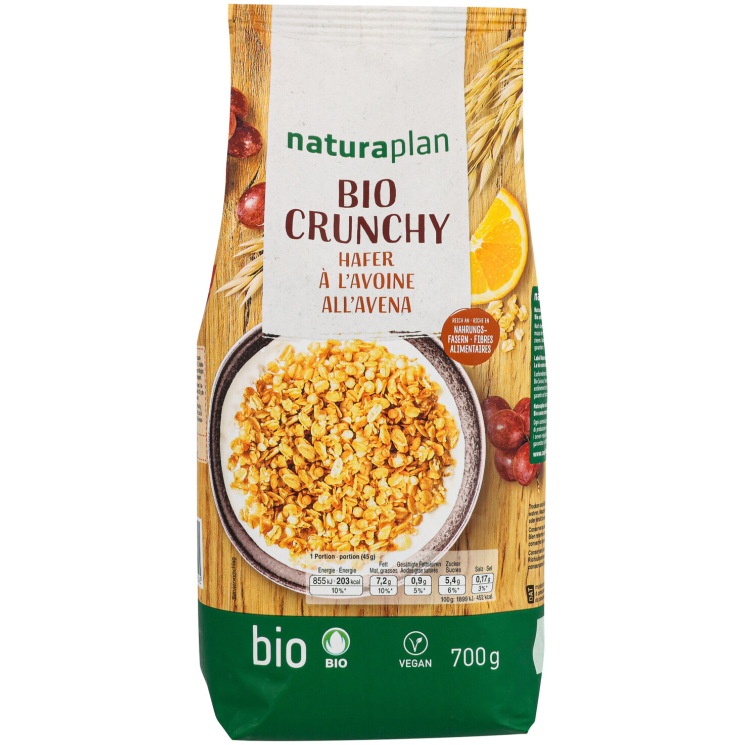 Naturaplan Bio Hafer Knuspermüesli