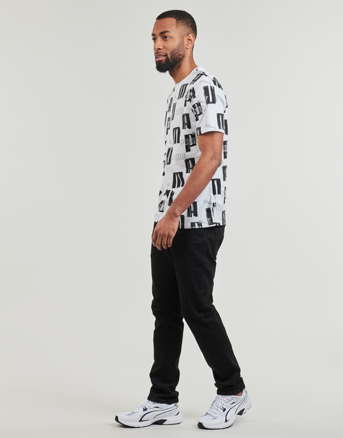 Puma - ESS+ LOGO LAB AOP TEE - Blanc