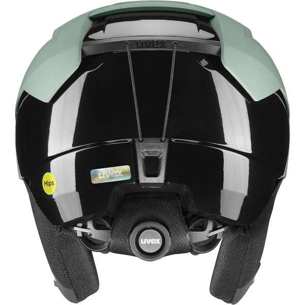 Casque de ski UVEX LEVITATE MIPS OXID GREEN/BLACK MATT