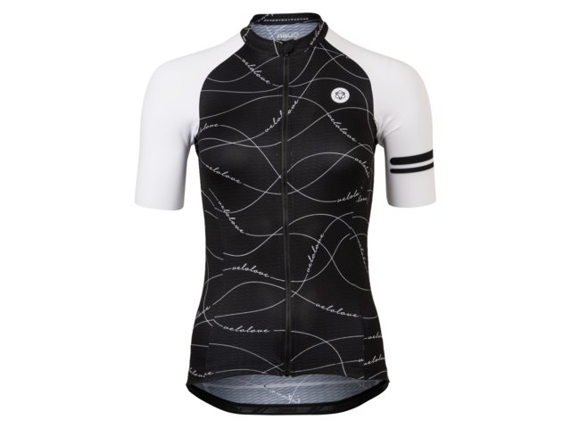 AGU Velo Wave Kortærmet Jersey Sort