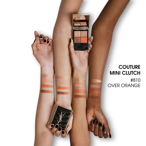 Yves Saint Laurent Couture Mini Clutch Øjenskygge Palette, 810 Over Orange