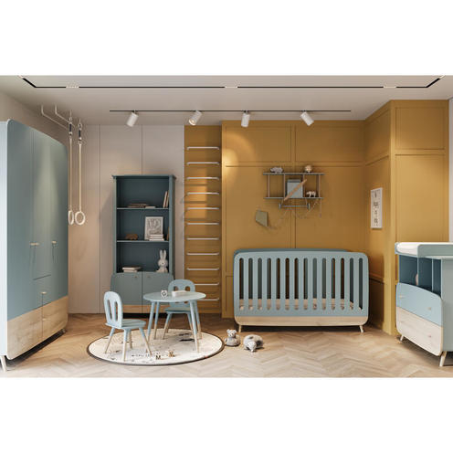 Plan à Langer pour commode FIRMIANA Bleu Orage - CBA Meubles