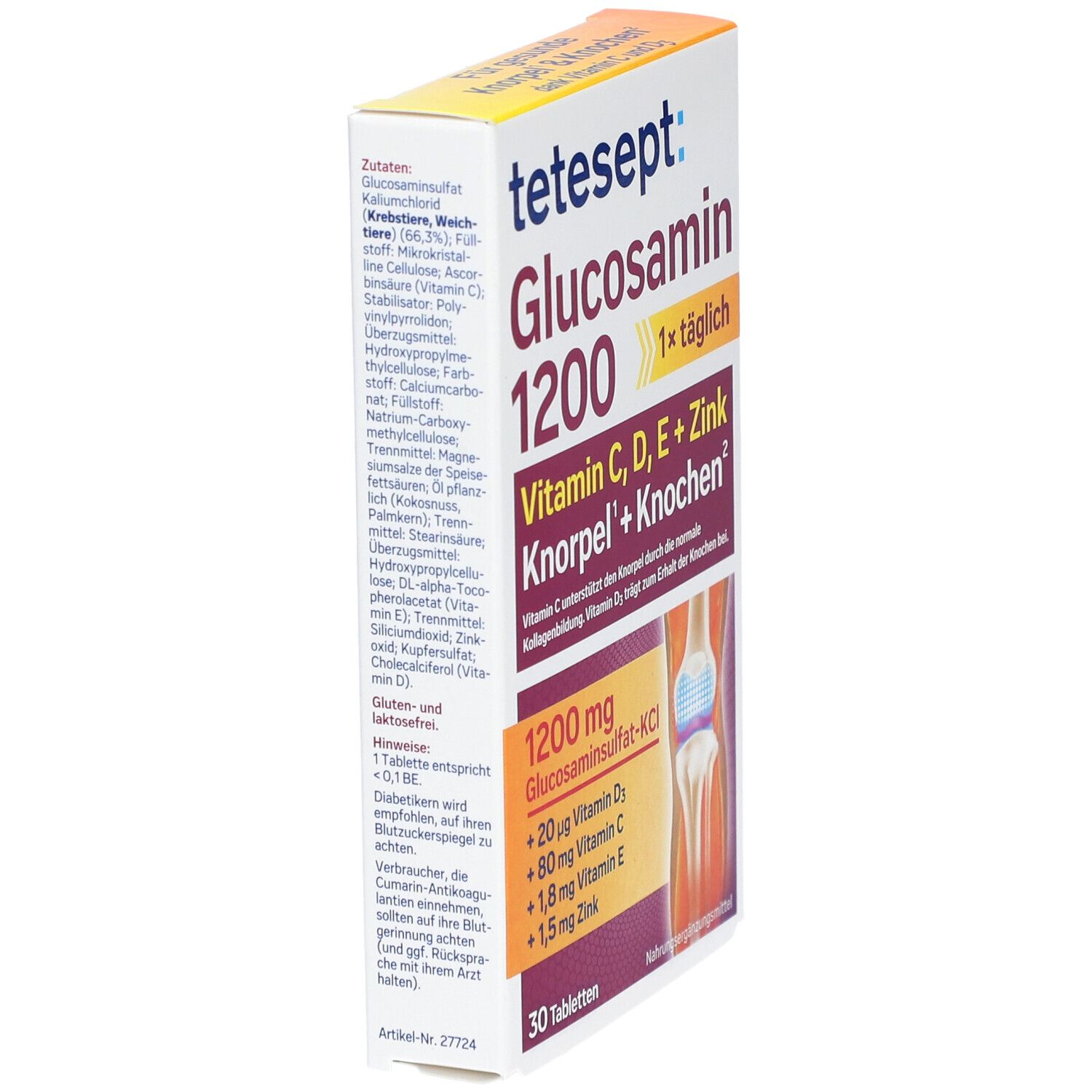 tetesept® Glucosamin 1200