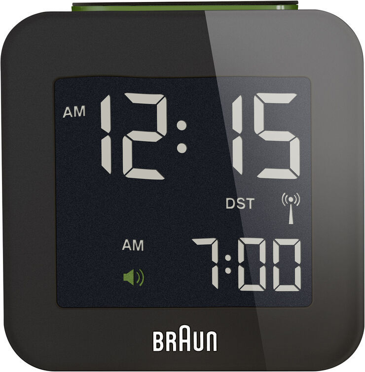 Braun BRAUN DIGITAL rejse alarm Sort