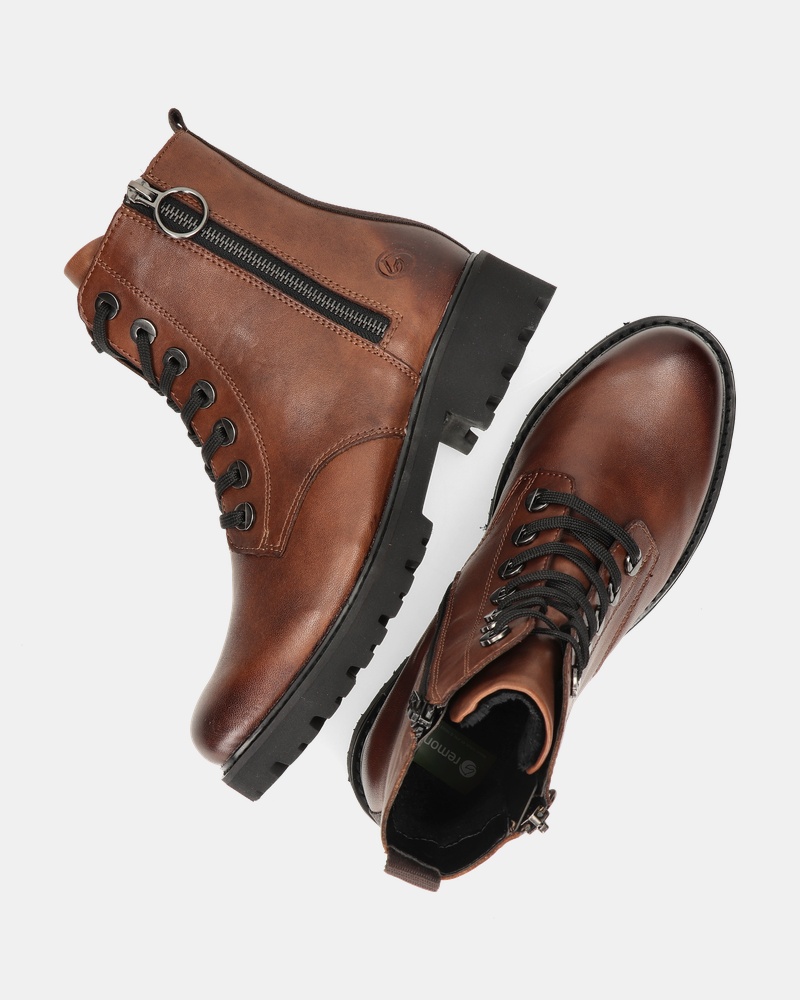 Remonte Veterboots  - cognac