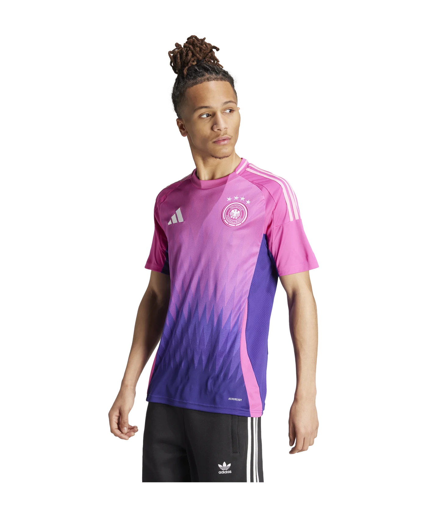 adidas DFB Deutschland Trikot Away EM 2024 Pink