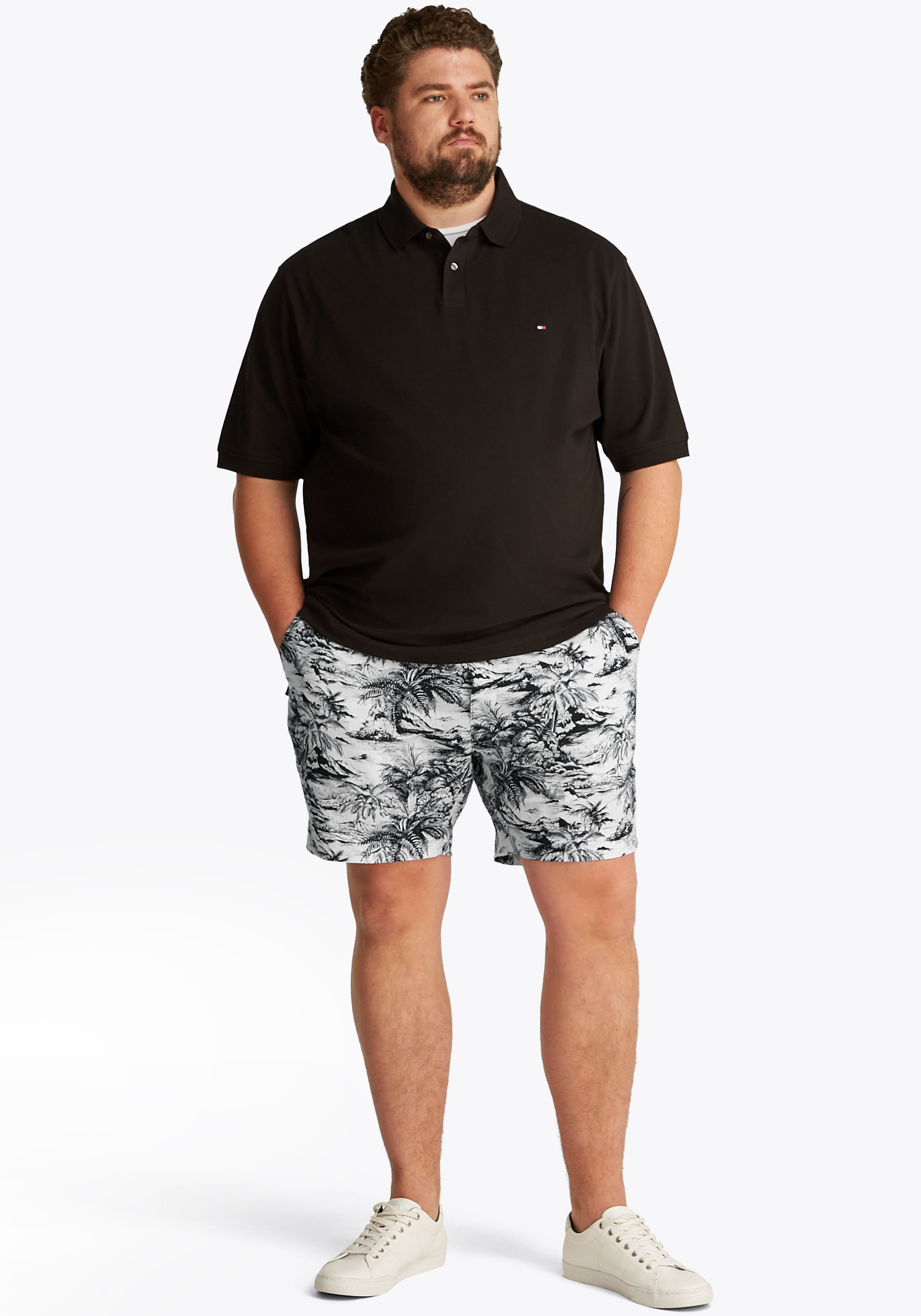Tommy Hilfiger Big & Tall Chinoshorts »BT-BROOKLYN 7 INCH PRT SHORT-B«  Grosse Grössen, mit Allover-Druck