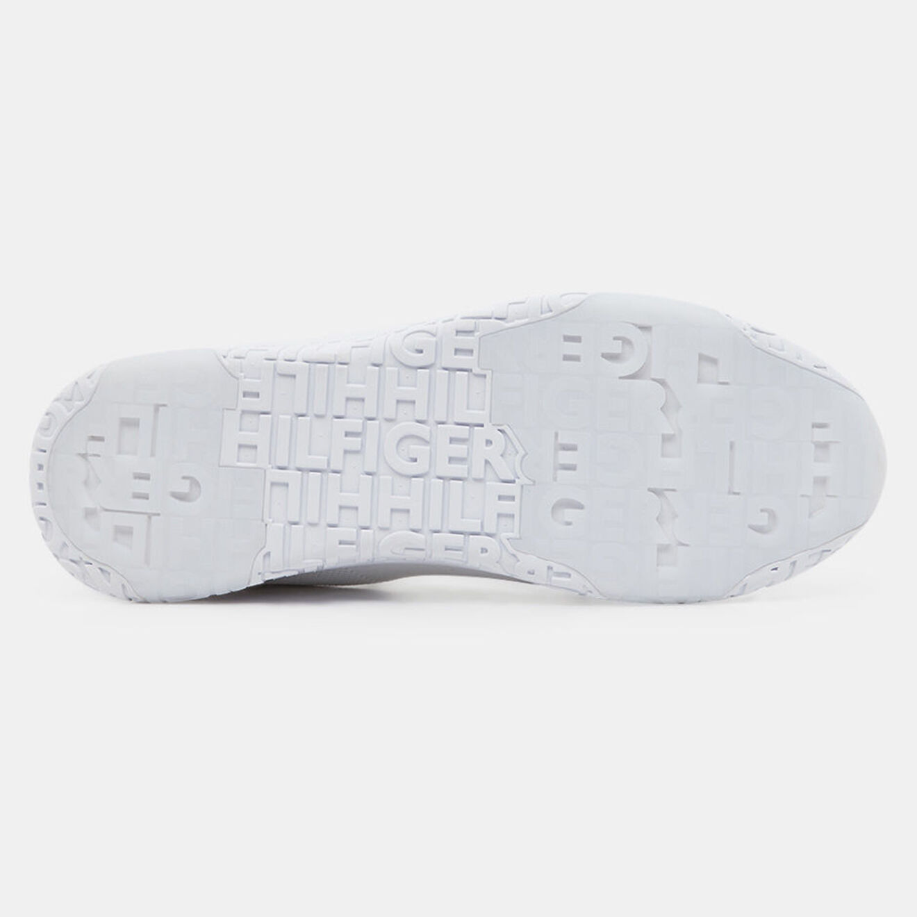 Tommy Hilfiger Baskets running Knit Bandeau blanches