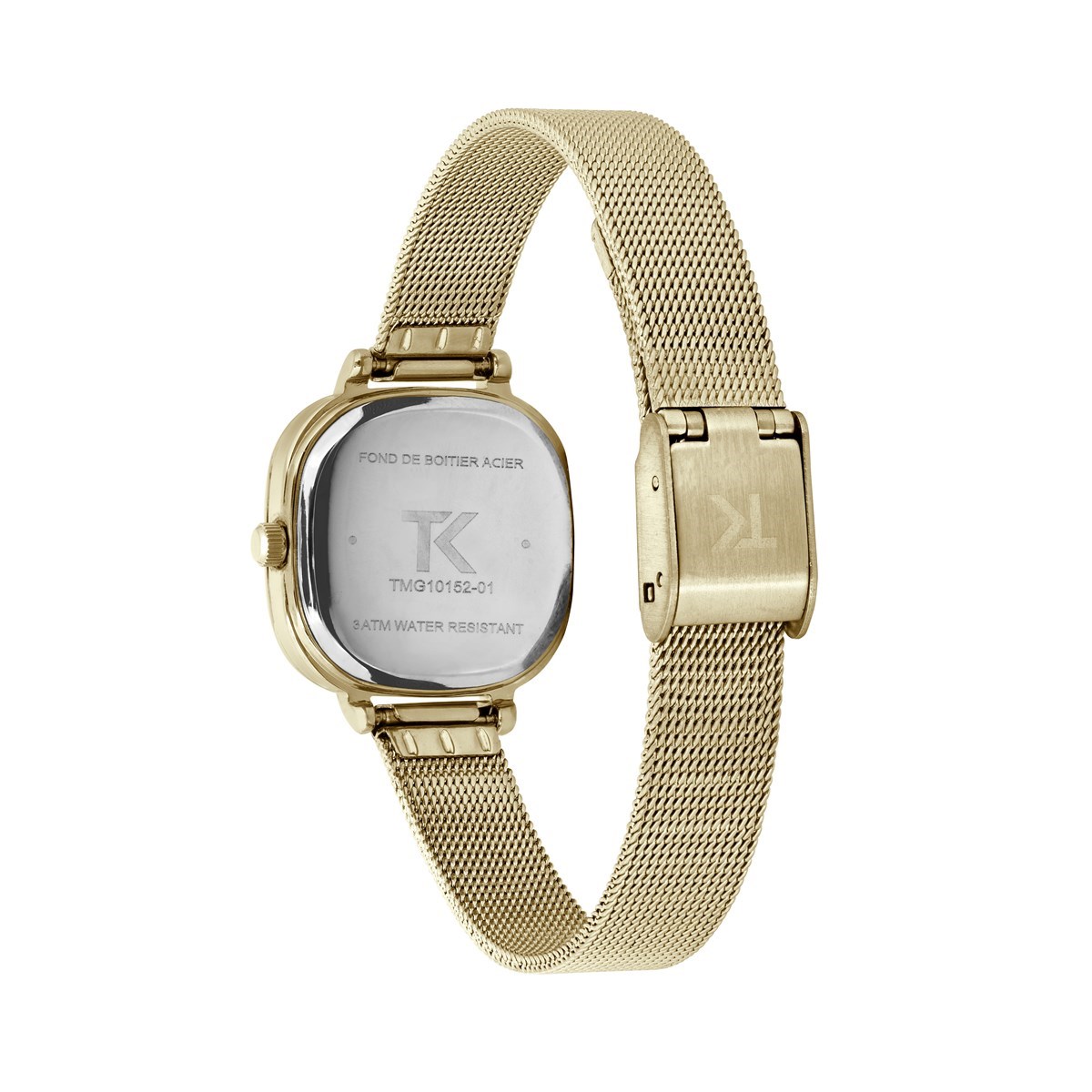 Montre analogique bracelet métal APOLLINE
