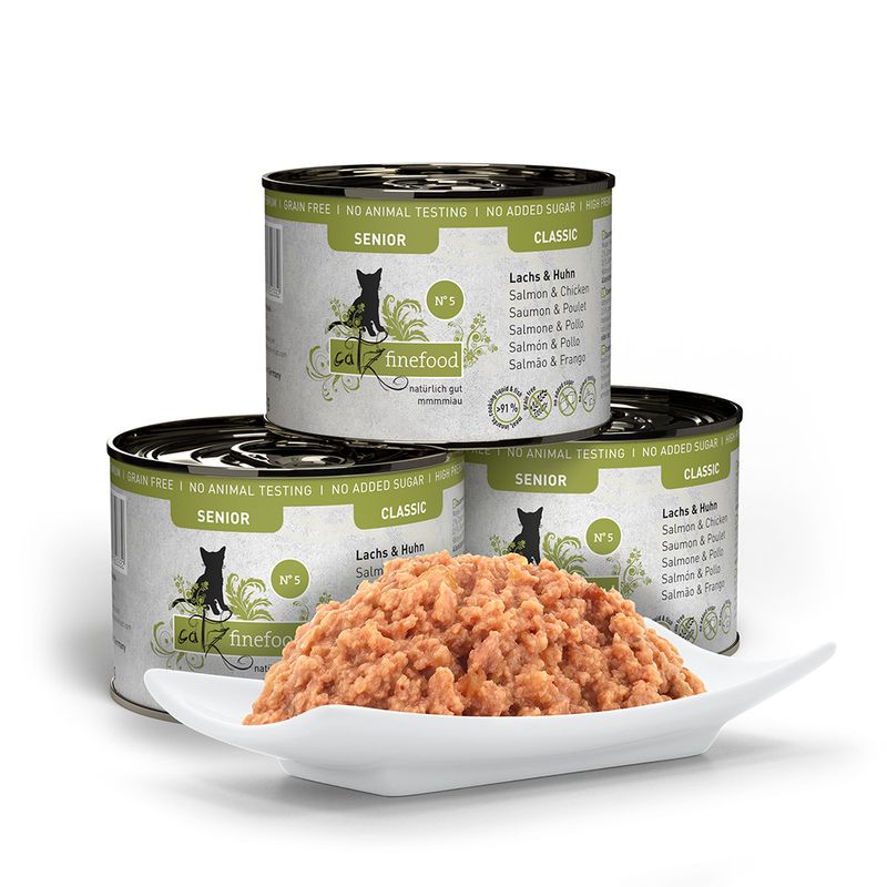 Lot catz finefood Senior 24 x 200 g