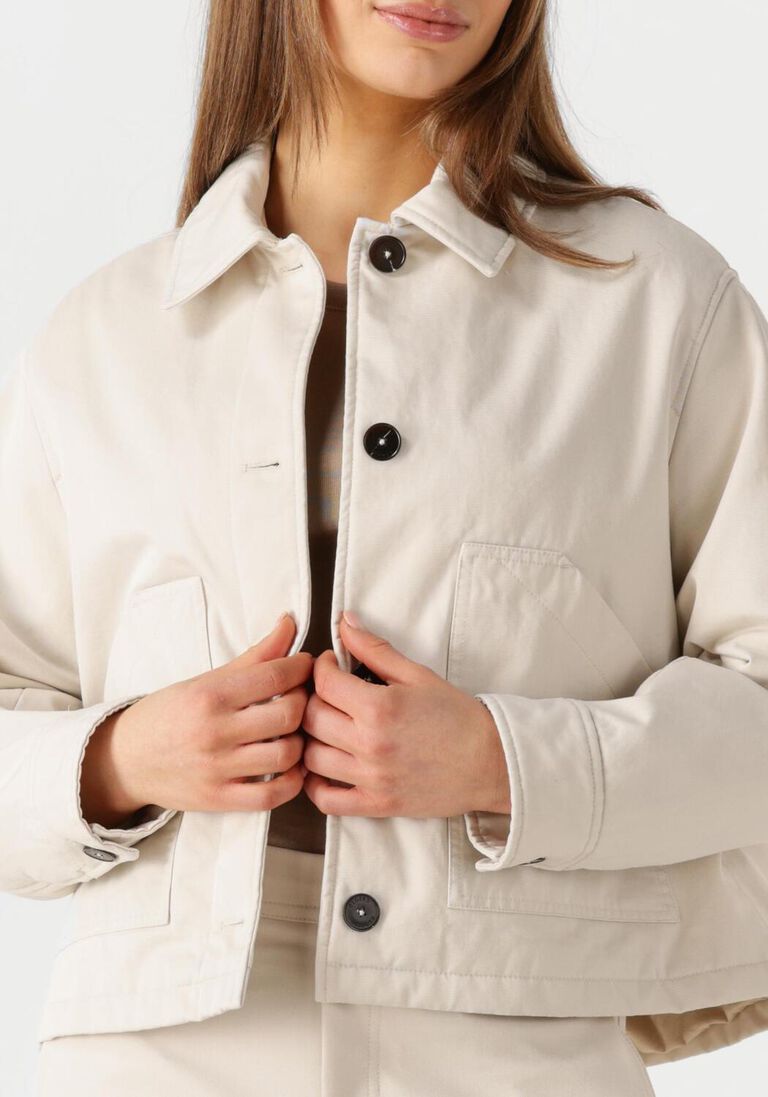 beige closed jack jacket