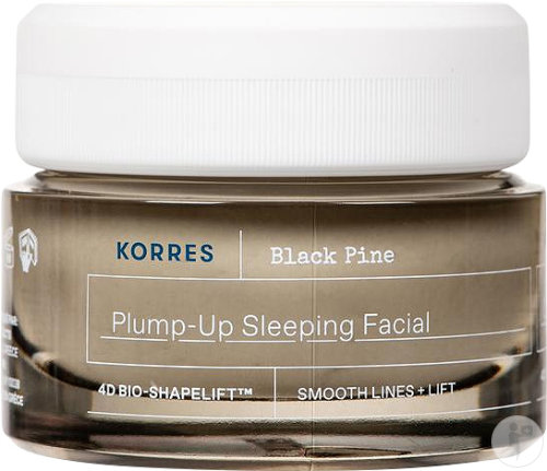 Korres Pin Noir Crème Nuit Rebond Repulpante 4D BioShapeLift Pot 40ml
