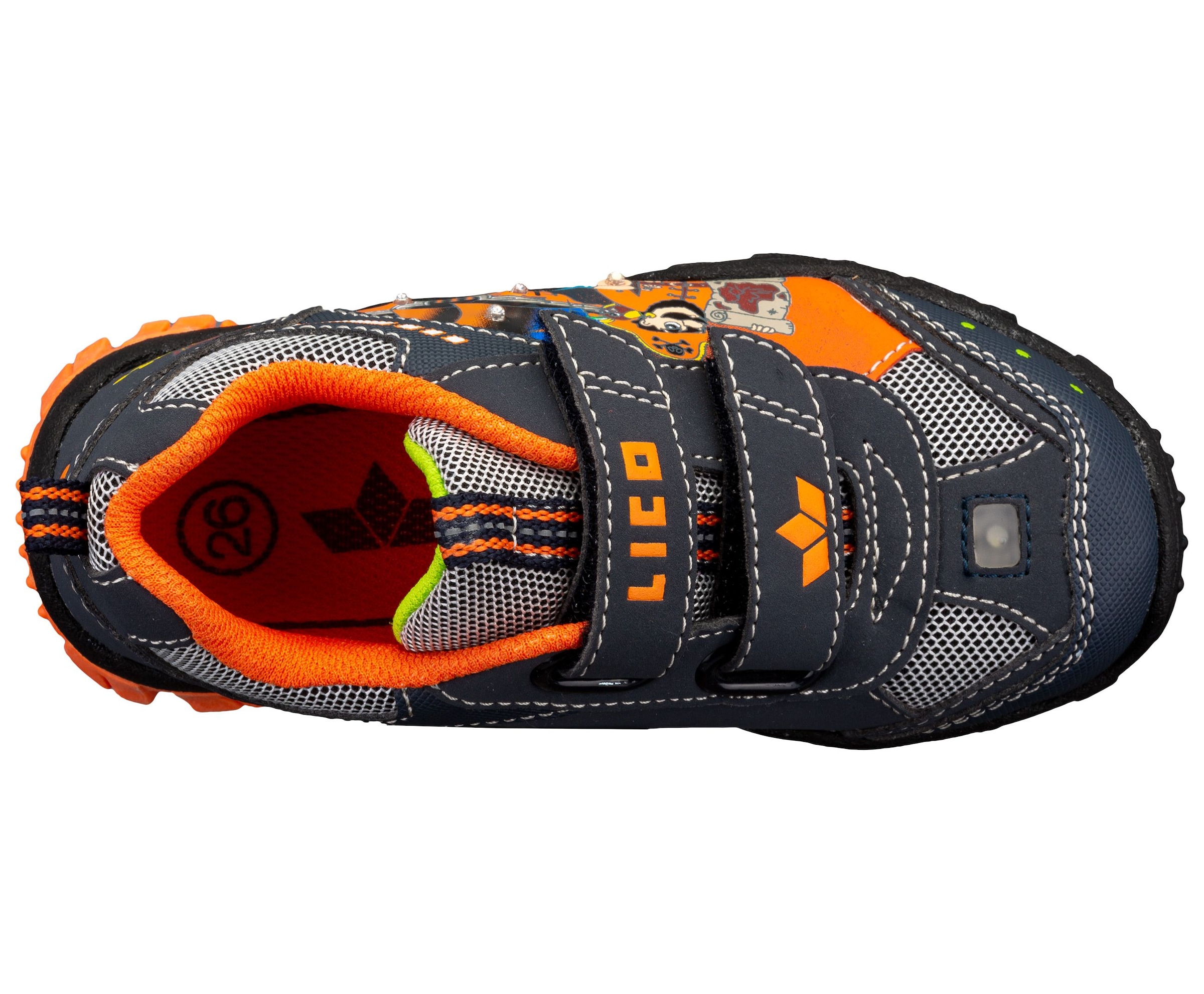 Lico Klettschuh »Freizeitschuh Pirate V Blinky«