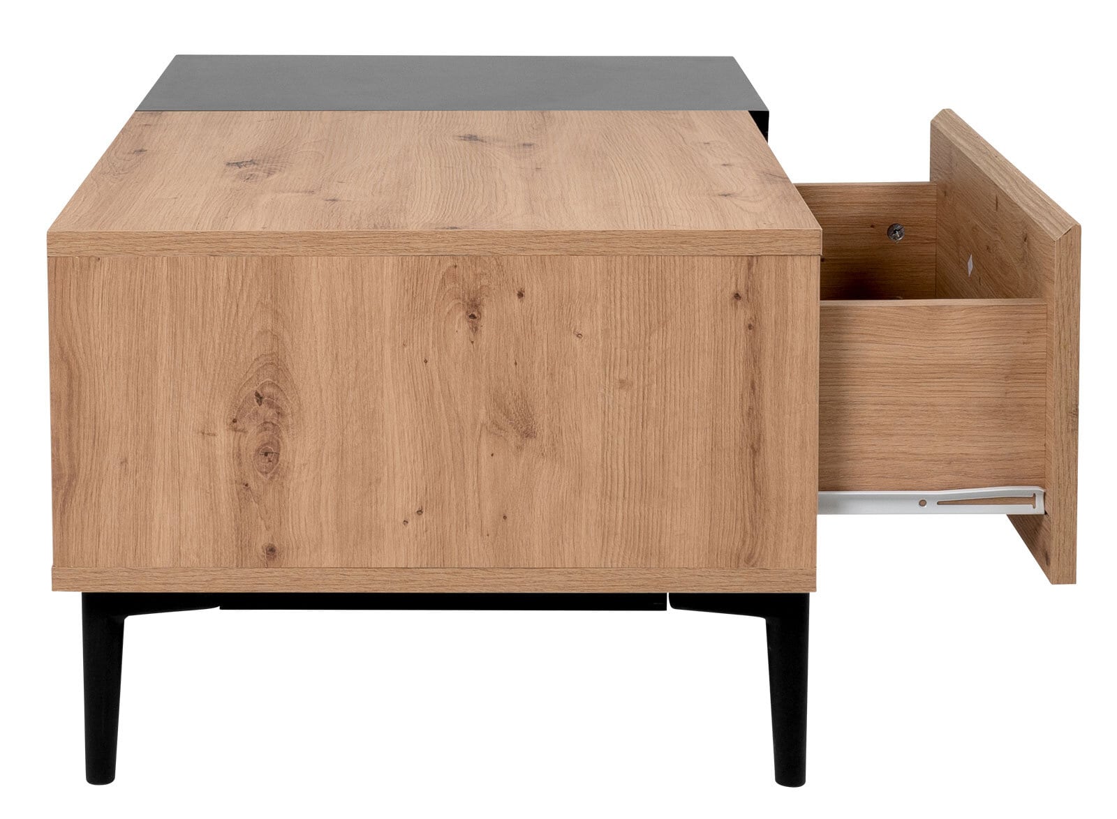 Couchtisch NOLA 100 x 55 cm Artisan Oak/schwarz