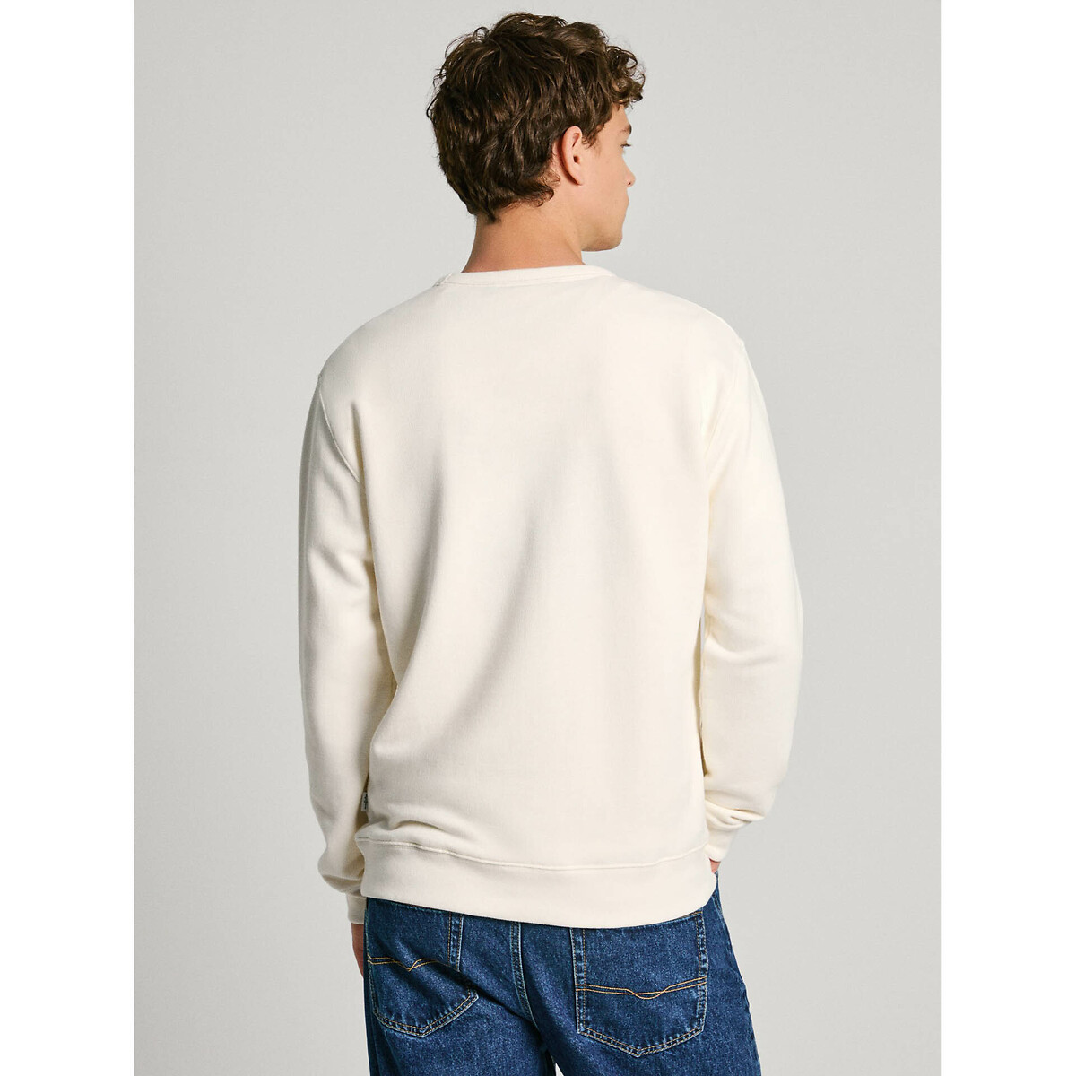 PEPE JEANS<br>Suéter com gola redonda e logo