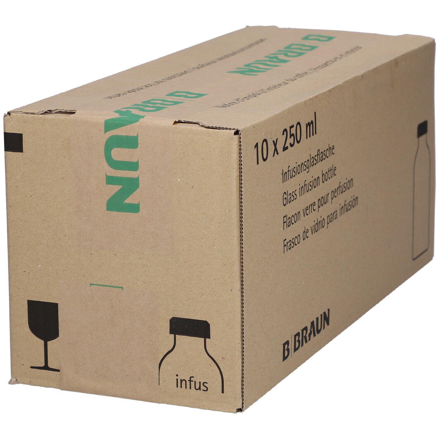 Natriumhydrogencarbonat 8,4 % B. Braun Glasflasche