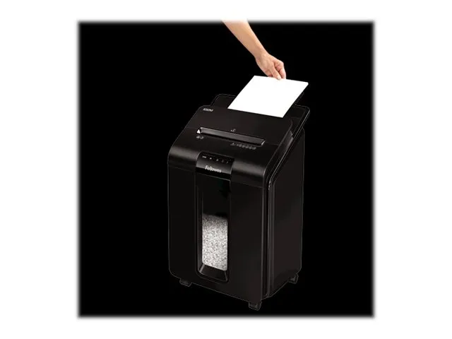 Makulator Fellowes AutoMax 100M mini makulering 4x10mm - AutoFeed (P-4)