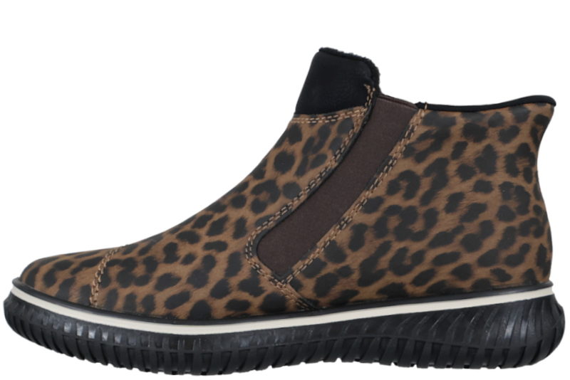 RIEKER LEOPARD STØVLE