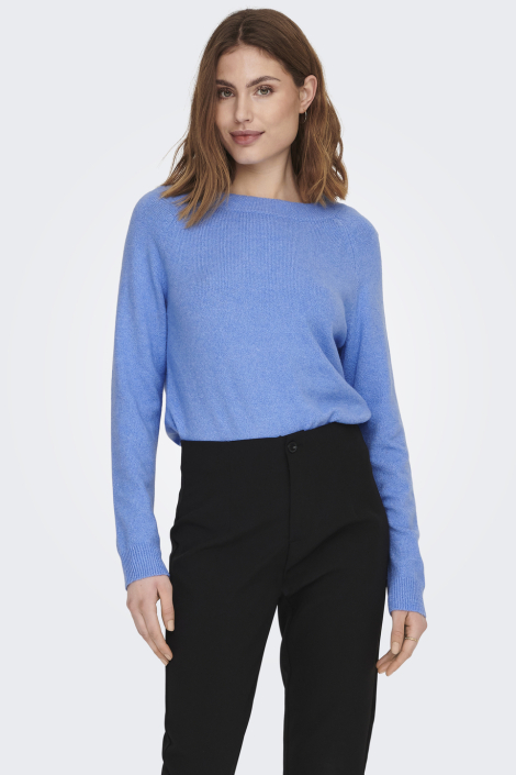 Only blauwe dames trui