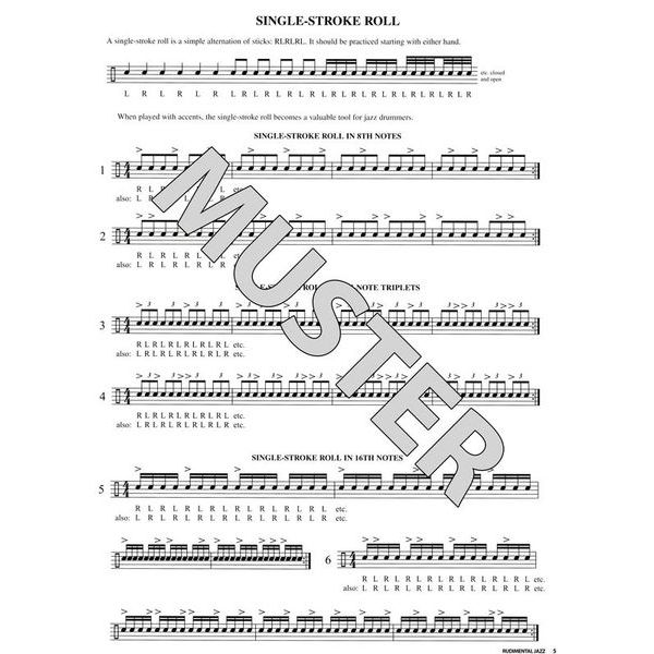 Modern Drummer Publications Rudimental Jazz