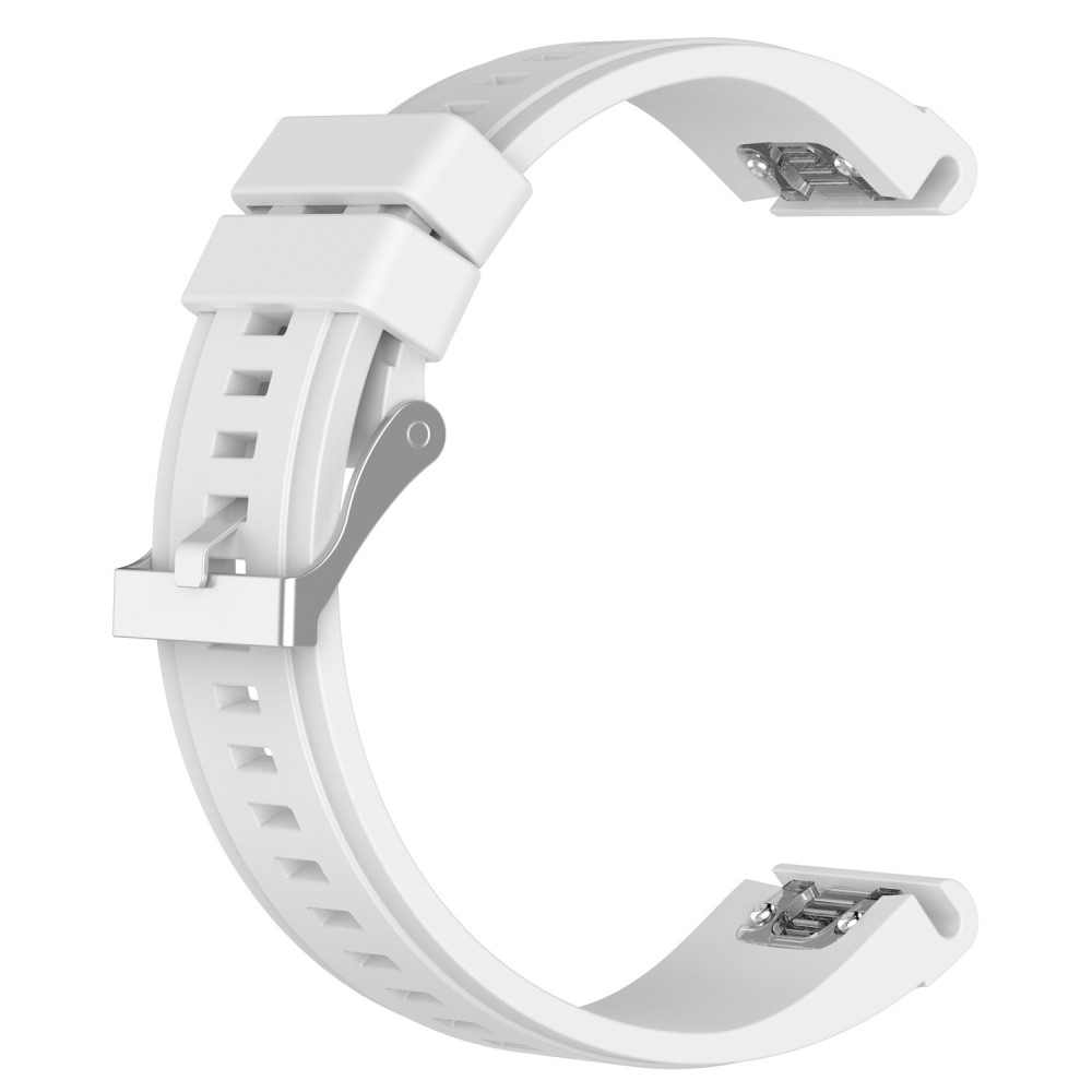 Garmin Fenix 7X / 7X Pro Ersatz Silikon Sport Armband - Weiss