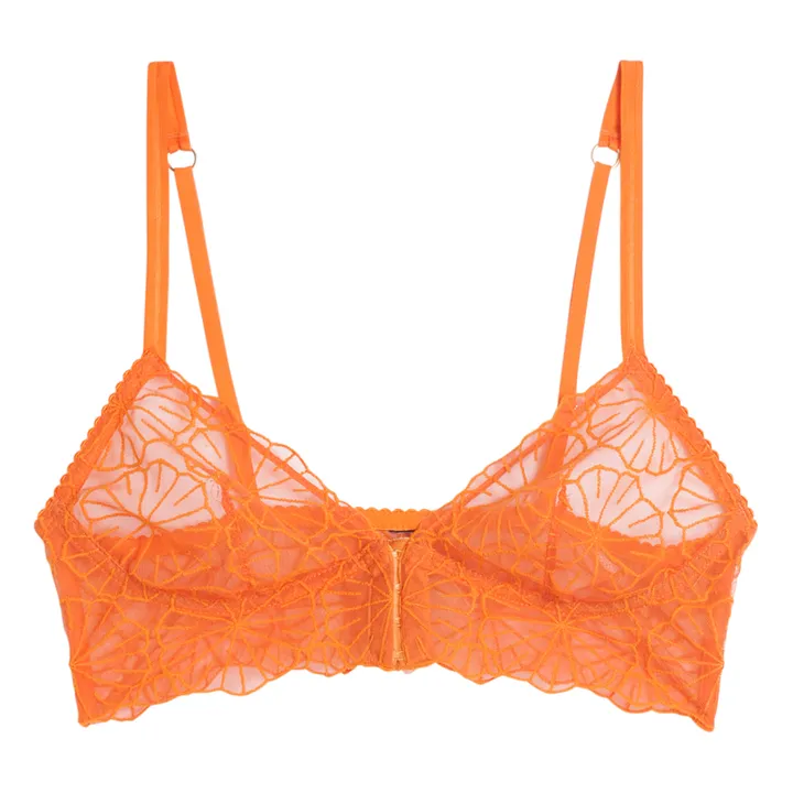 Icone Soutien-Gorge Paola Broderies | Orange