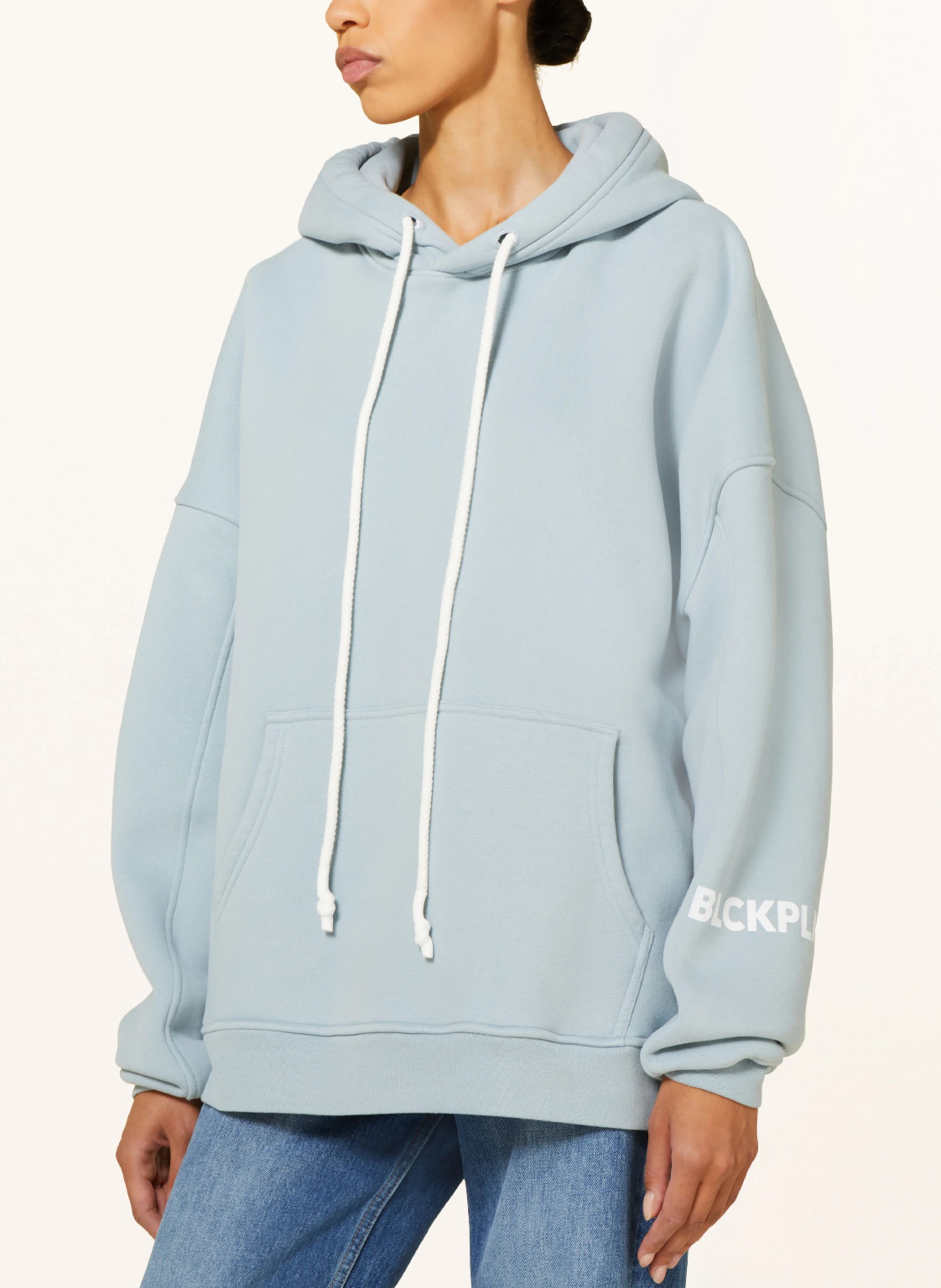 black palms Oversized-Hoodie HONEY