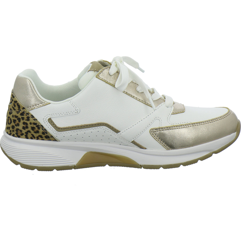 Gabor Comfort Sneaker Damen Rolling Soft Weiß-kombi