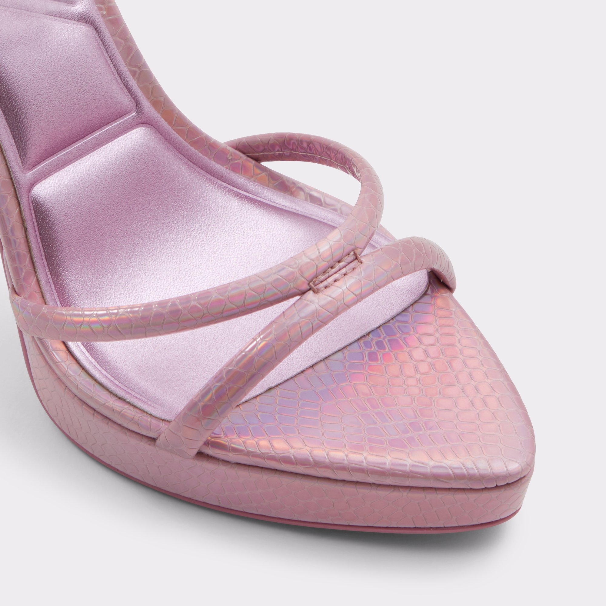 Izabella Pink Overflow Women Strappy Sandals