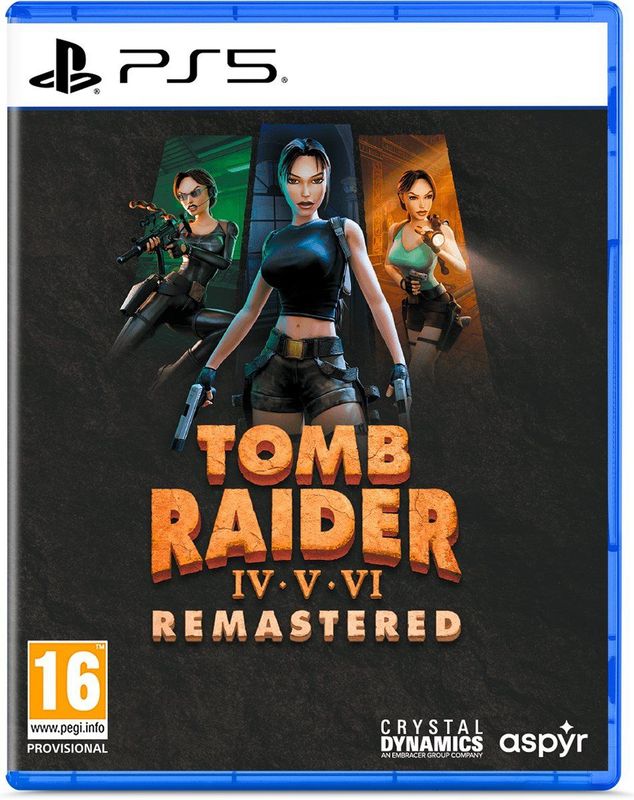 Tomb Raider IV-VI Remastered - PlayStation 5 Game - Actie-Avontuur - HD Graphics