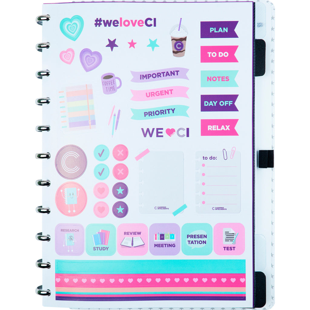 Caderno Inteligente Grande Super Star