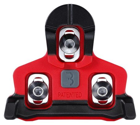 Paire de Cales BBB PowerClip 3° Rouge
