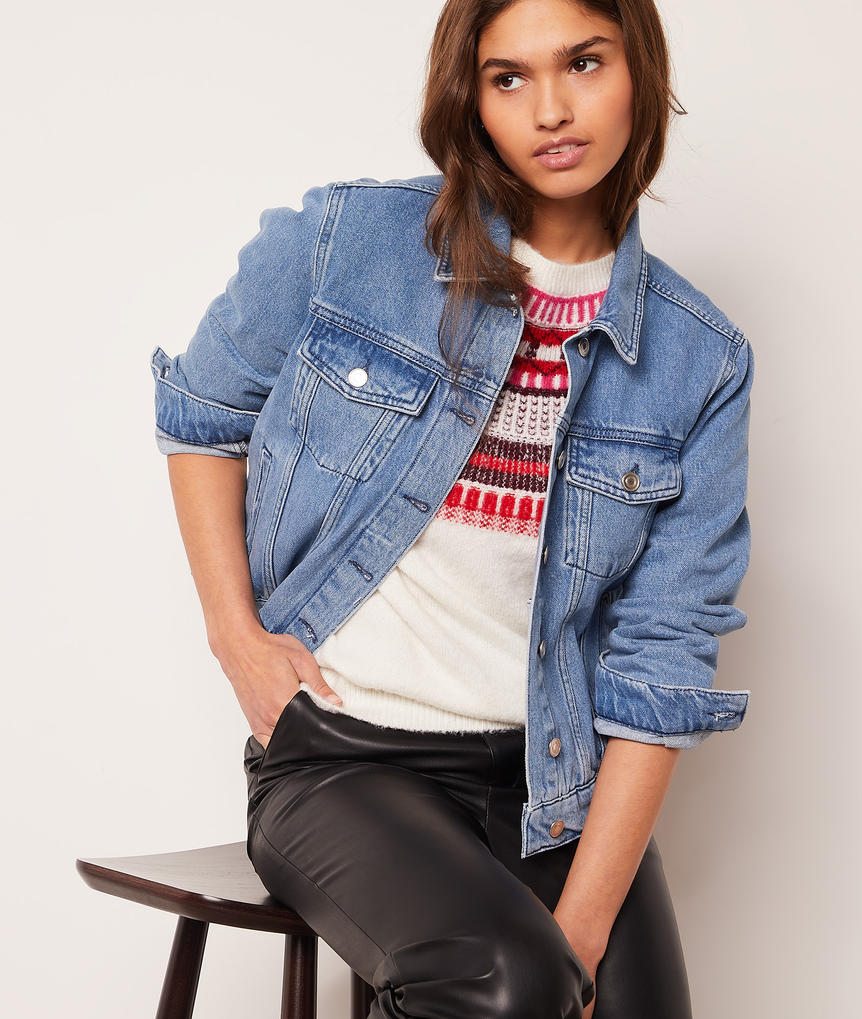 Veste en jean 100% coton
