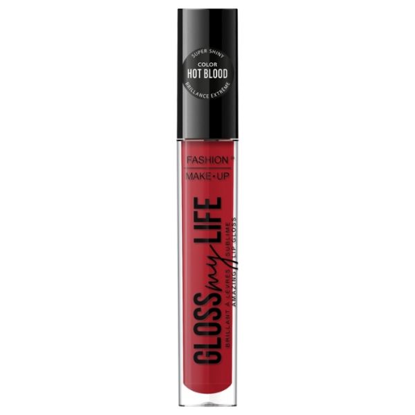 Gloss à lèvres Gloss My Life n°05 Hot Blood Fashion Make Up