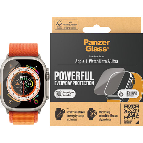 PanzerGlass skærmbeskyttelse Apple Watch Ultra 2/Ultra