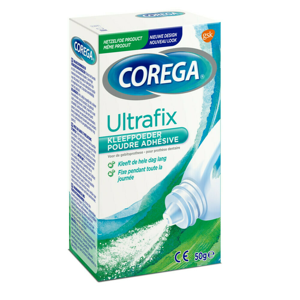 Corega Kleefpoeder Ultrafix50 gr