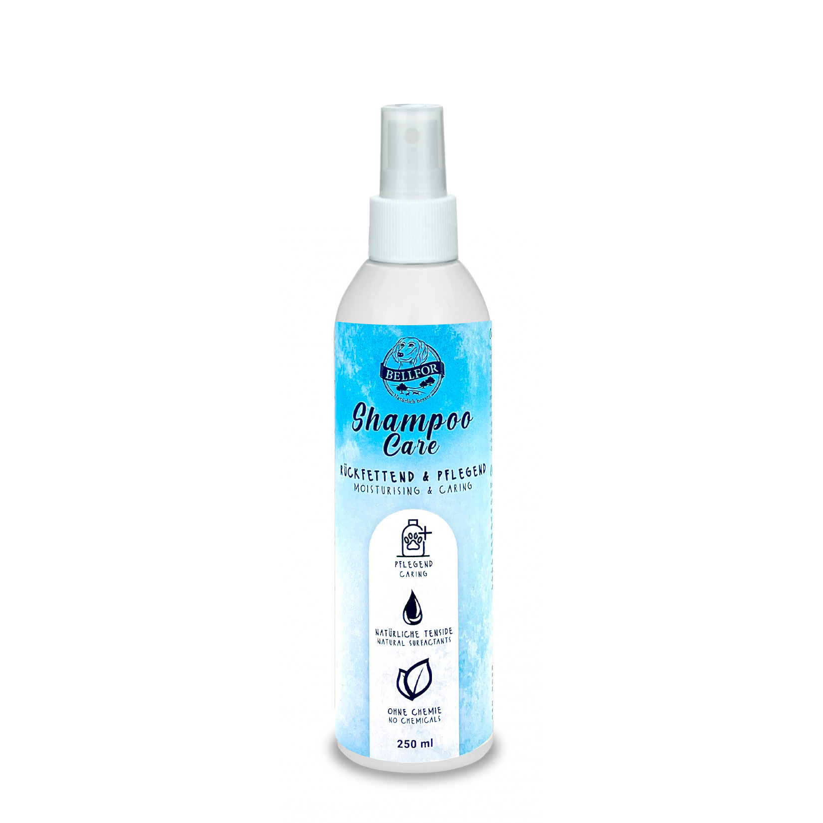 Set spécial soin du corps pour chien avec shampooing hydratant