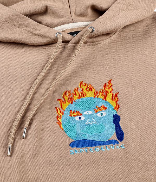 skatedeluxe Earth Organic Hoodie (brown)