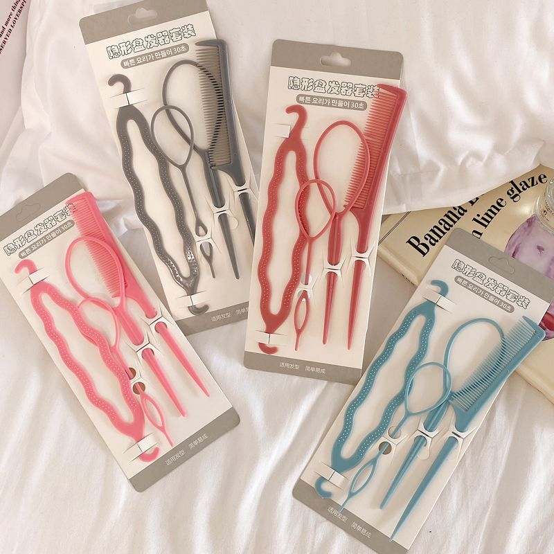 Shinto - Set van 4: Plastic haarstylingtool