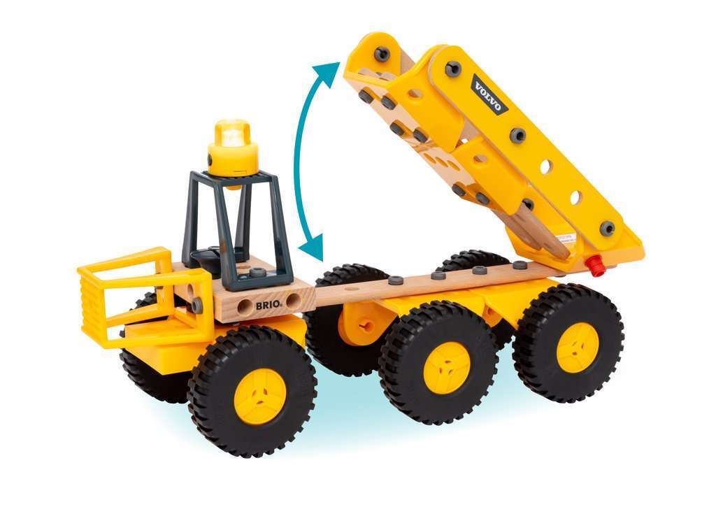 BRIO Spiel Builder Volvo Muldenkipper