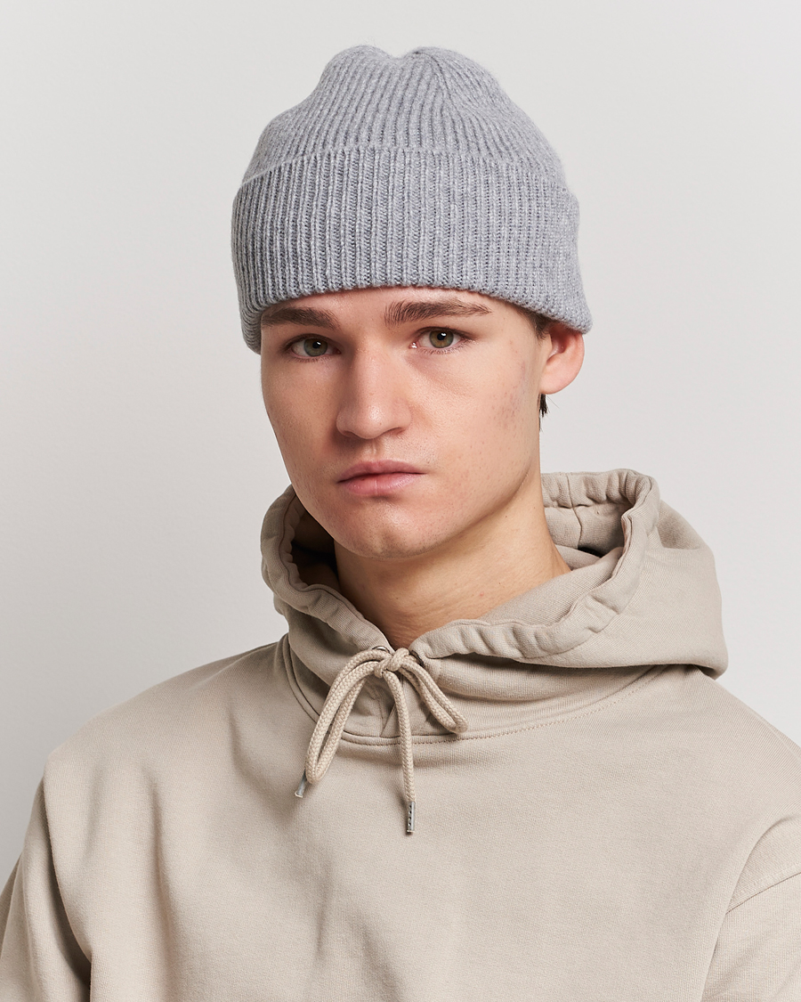 Colorful Standard Merino Wool Beanie Heather Grey