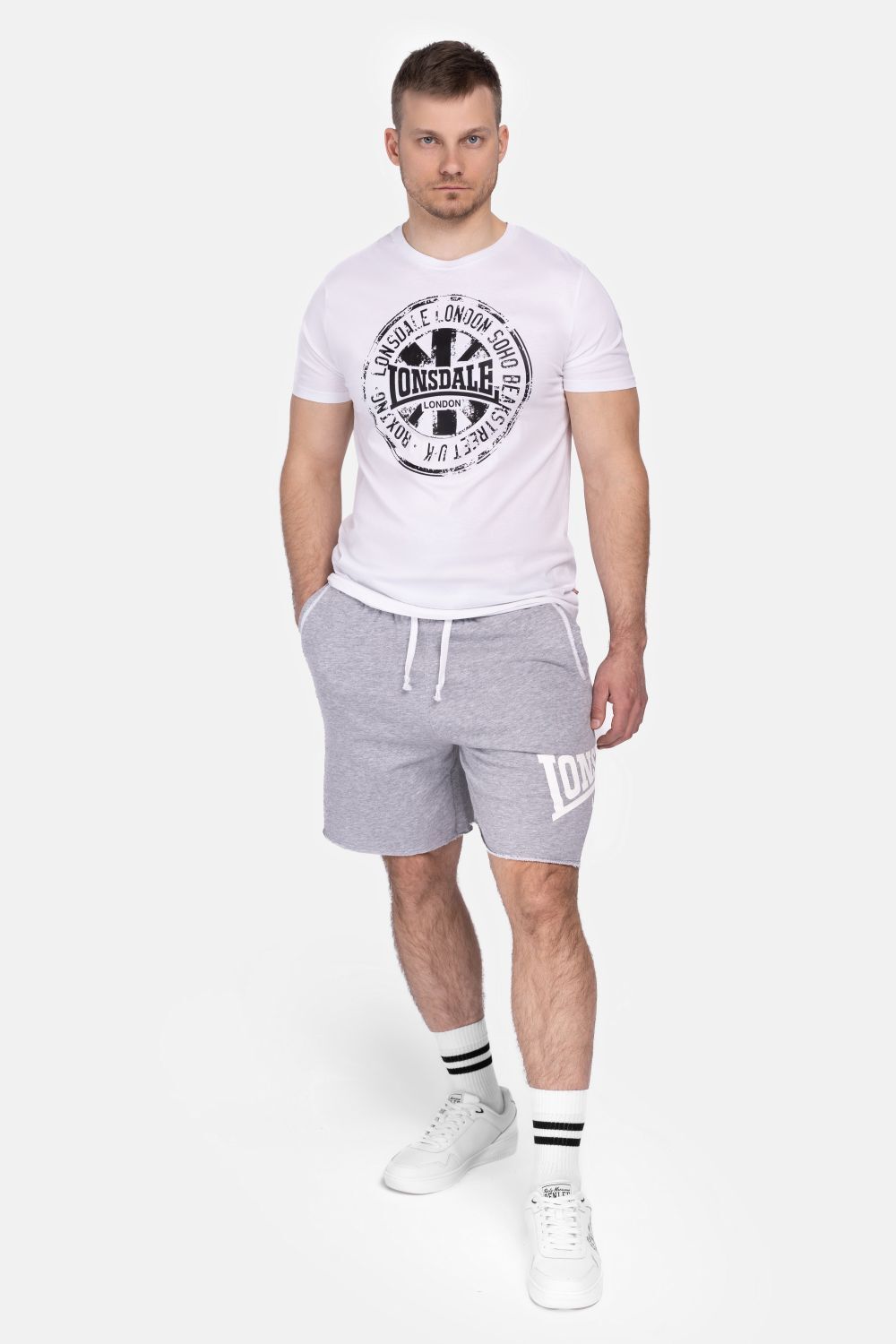 Lonsdale Herren Shorts normale Passform POLBATHIC