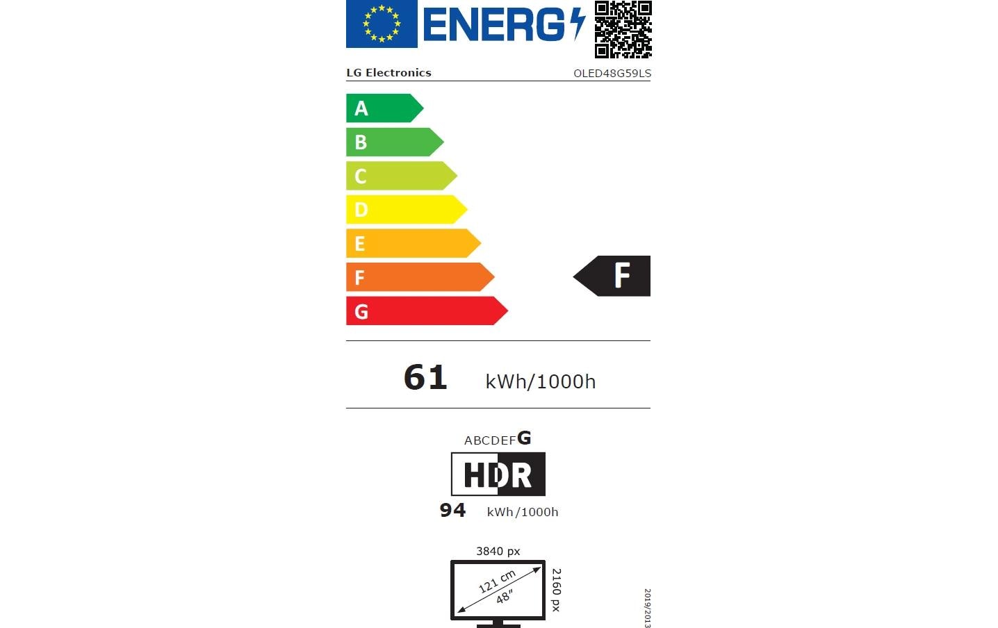 TV OLED48G59LS 48