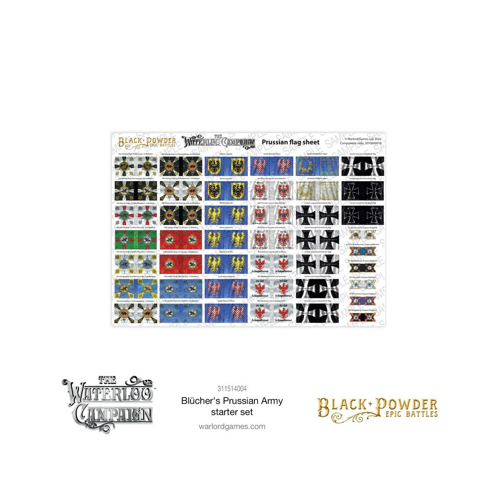 Black Powder Epic Battles : Waterloo - Blücher's Prussian Army Starter Set